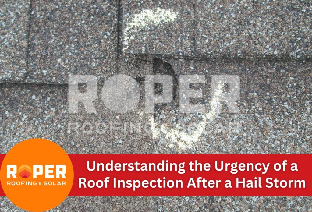 Roof Inspection After a Hail Storm