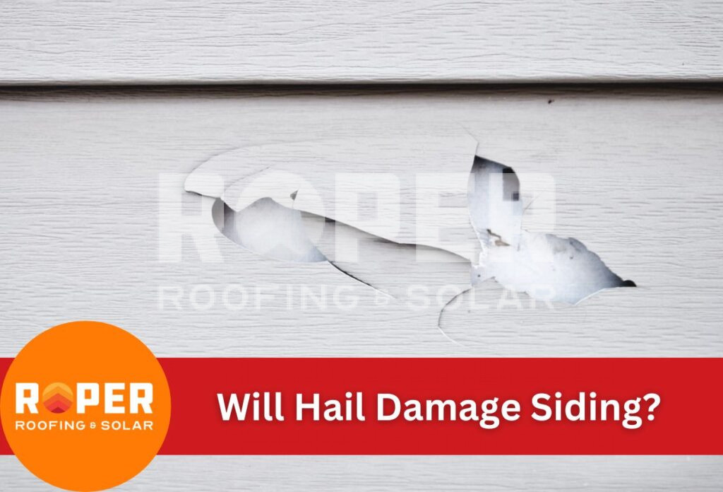 Will Hail Damage Siding