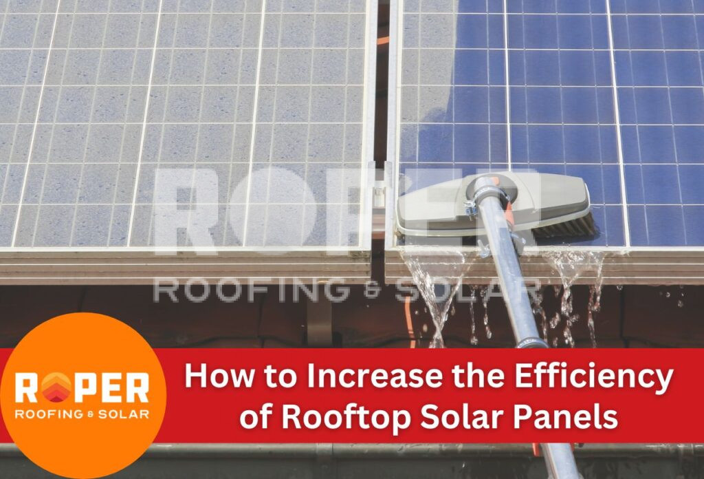 How to Increase the Efficiency of Rooftop Solar Panels